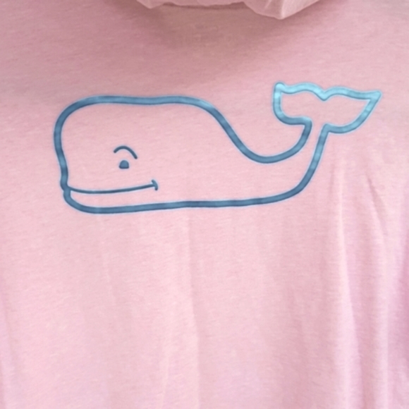 XL [M] 100% COTTON PINK VINEYARD VINES HOODIE TOP - Picture 7 of 13